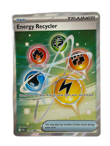 Energy Recycler โ Poke Rumble 108/088 Illustration Rare