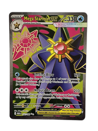 Mega Starmie ex - POR 102/088