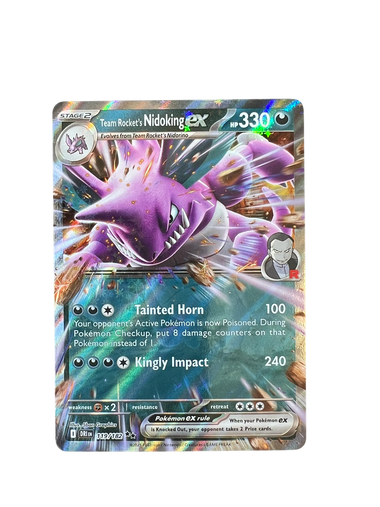 Team Rockets Nidoking EX 119/182