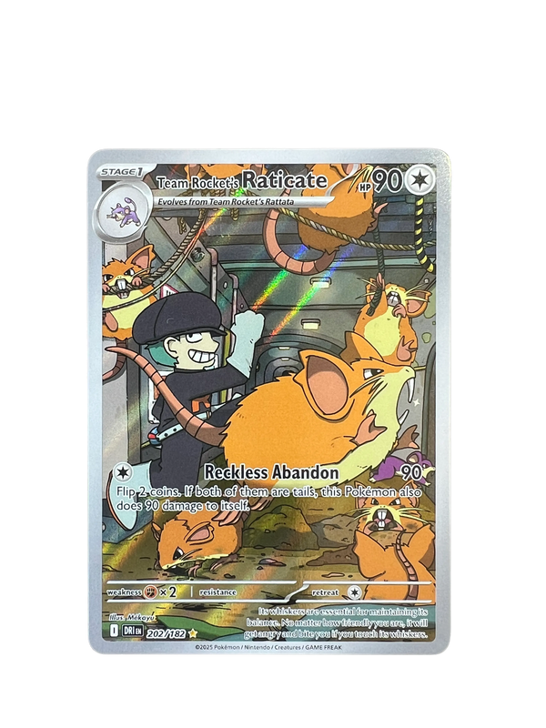 Team Rocks Raticate 202/182