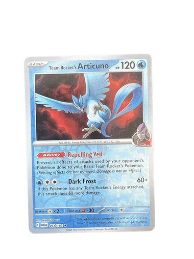 Team Rocket's Articuno 051/182 - Destined Rivals