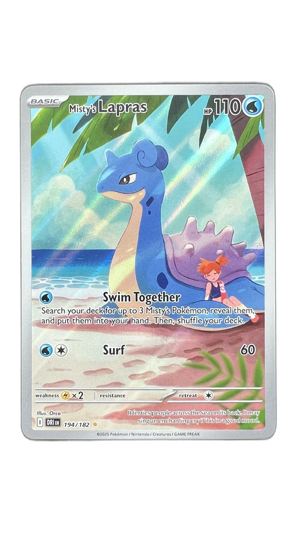Misty's Lapras 194/182 β Destined Rivals