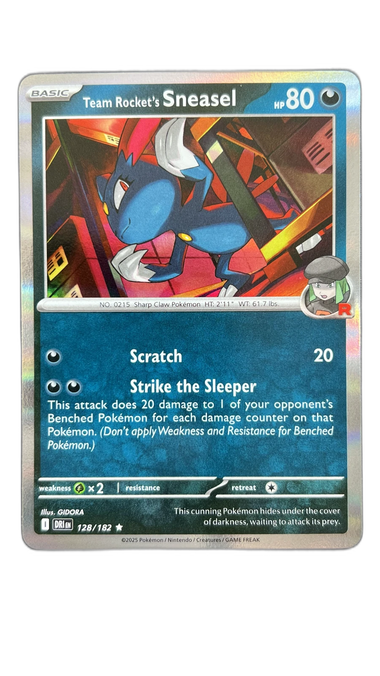 Team Rocket's Sneasel 128/182 – Destined Rivals