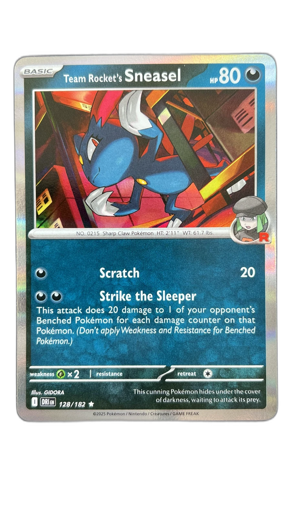 Team Rocket's Sneasel 128/182 β Destined Rivals