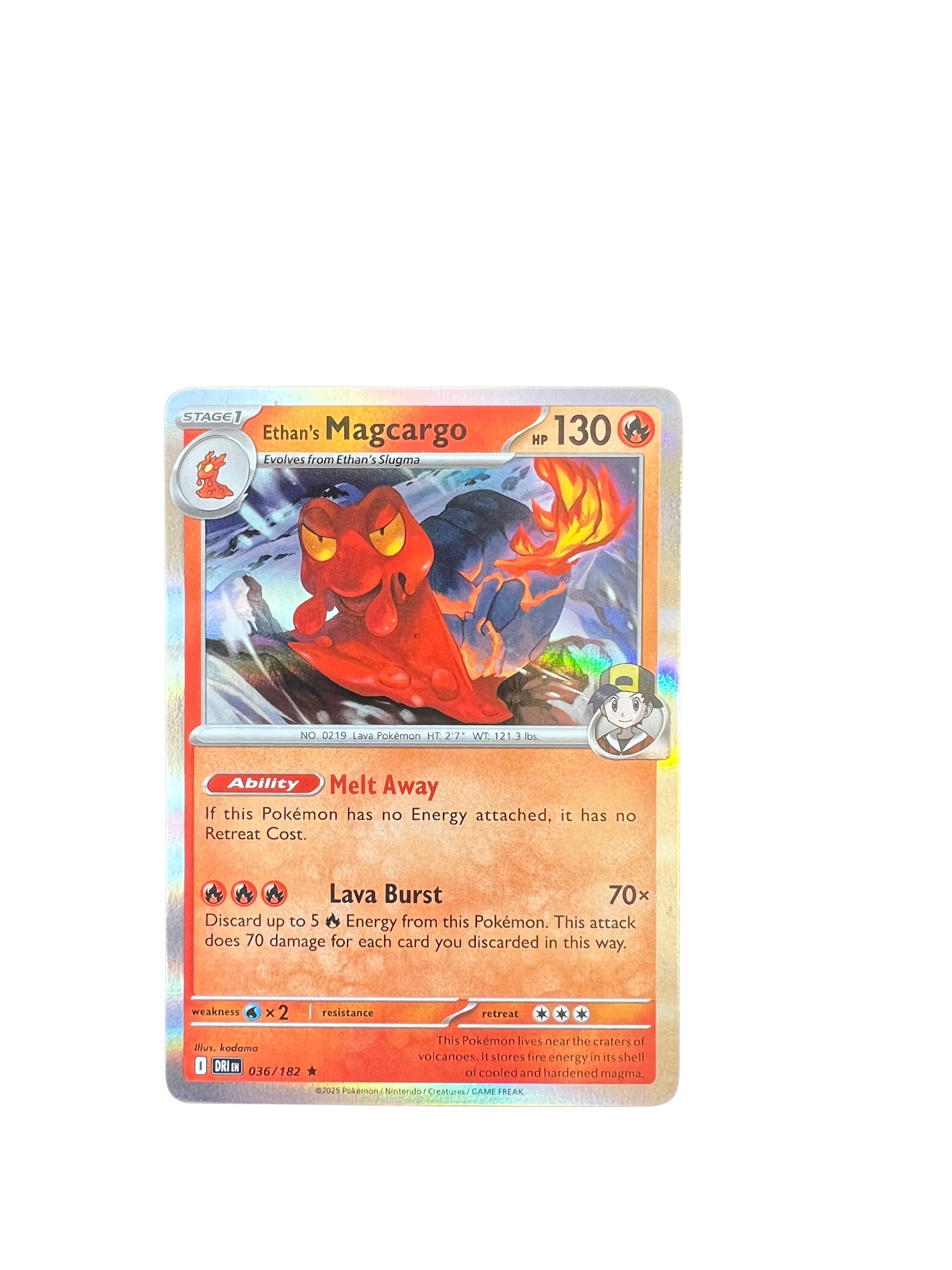Ethan's Magcargo 036/182 - Destined Rivals