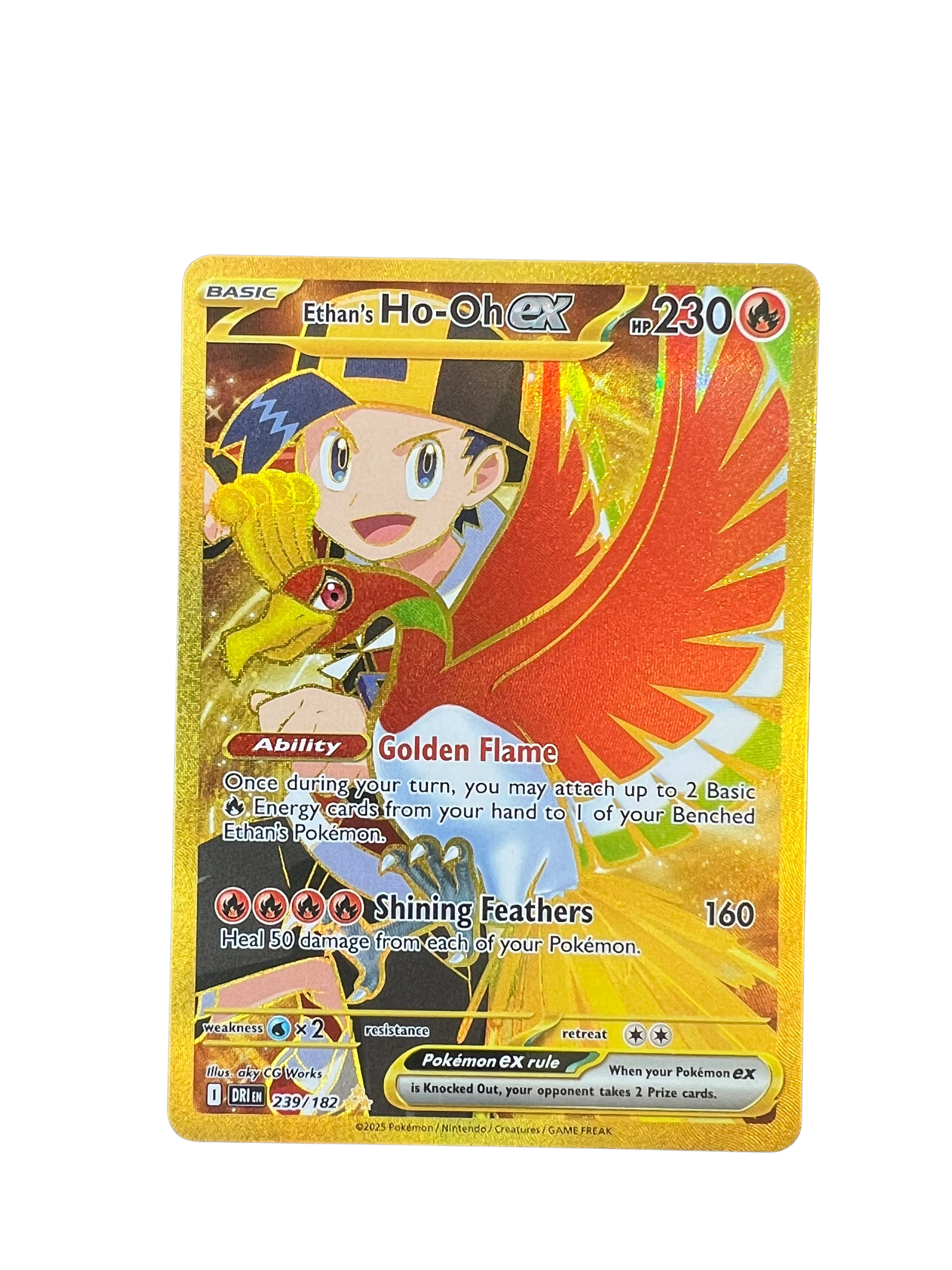 Ethan's Ho-Oh EX 239/182