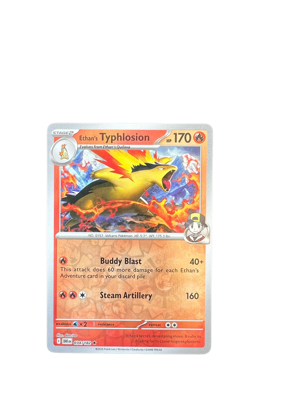 Ethan's Typhlosion 034/182 - Destined Rivals