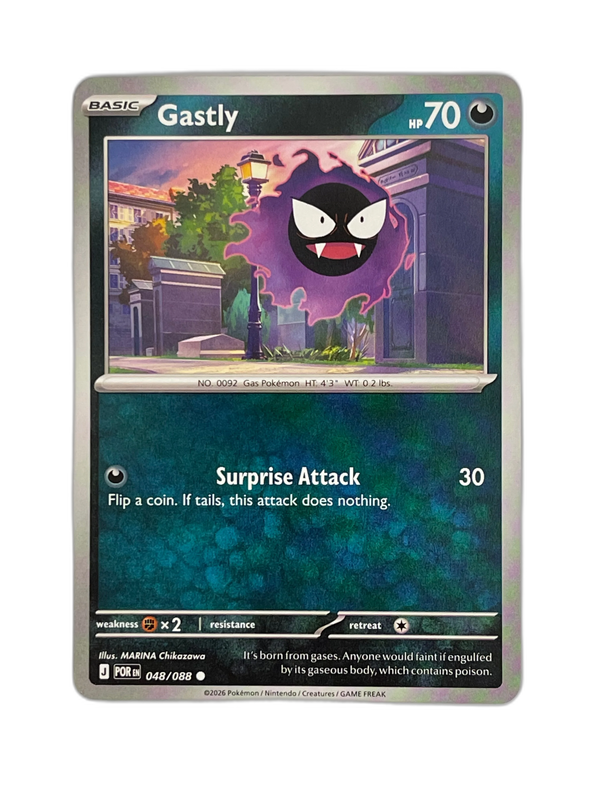 Gastly — Poke Rumble 048/088 Common