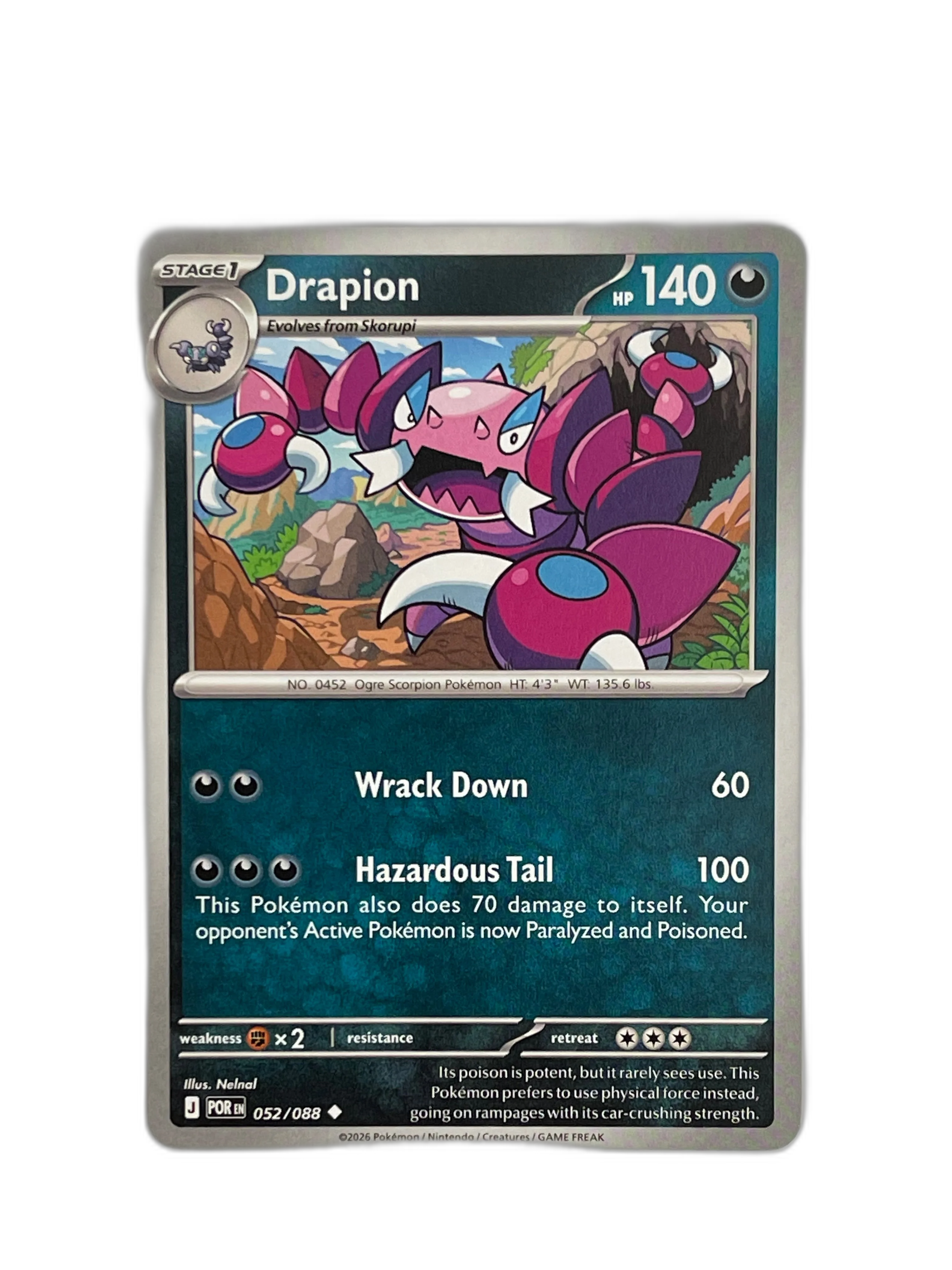 Drapion — Poke Rumble 052/088 Uncommon