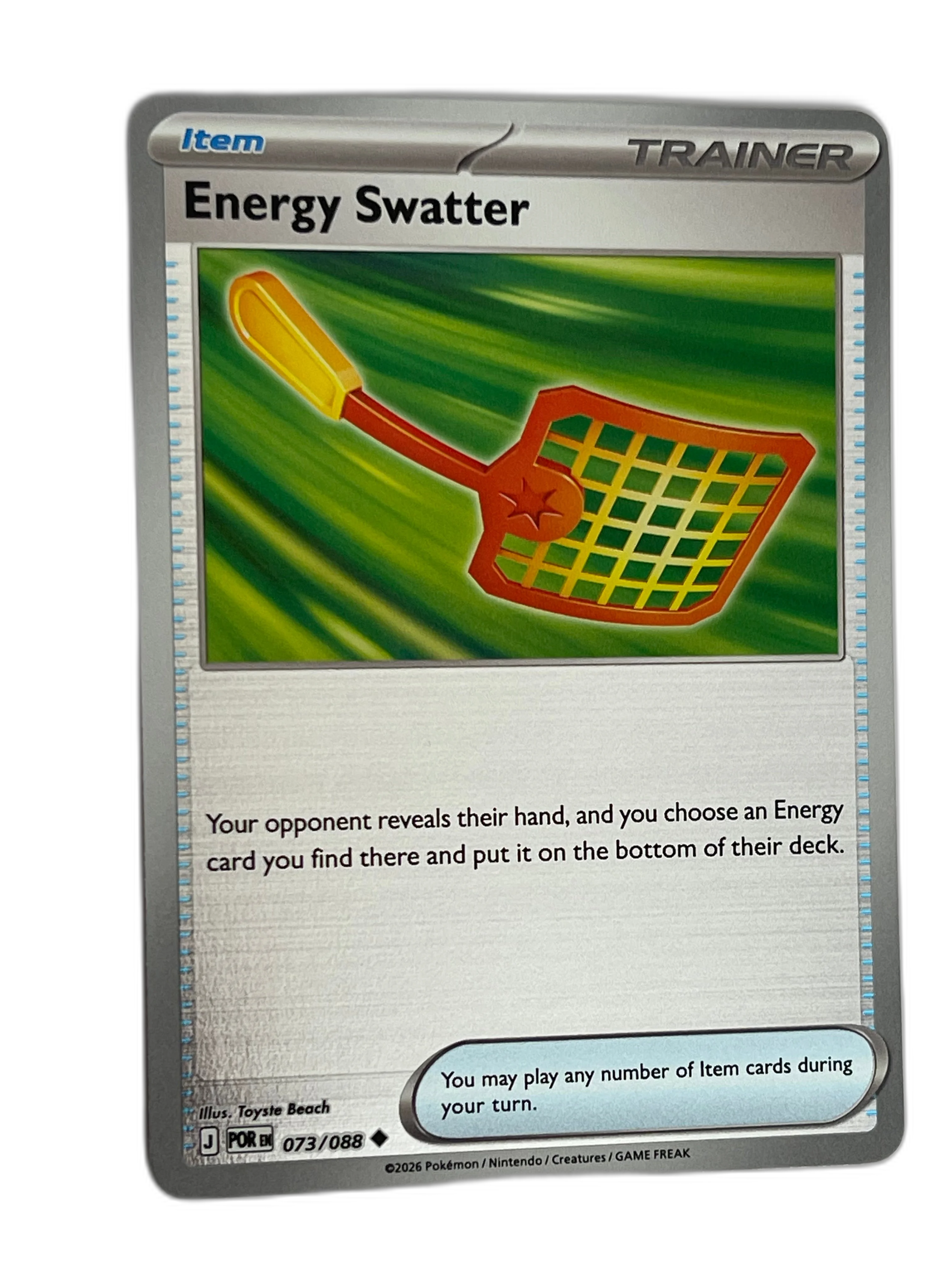Energy Swatter — Poke Rumble 073/088 Uncommon