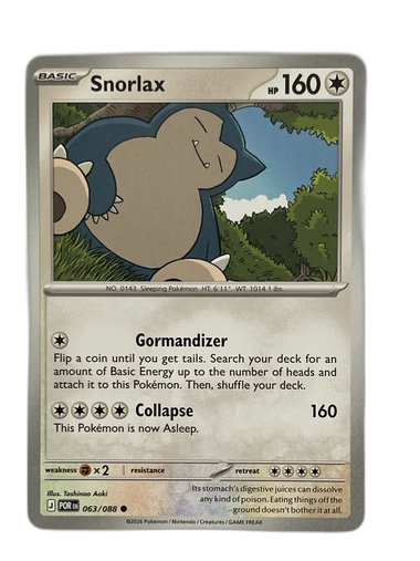 Snorlax - POR 063/088