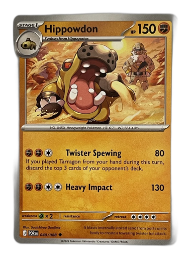 Hippowdon - POR 040/088