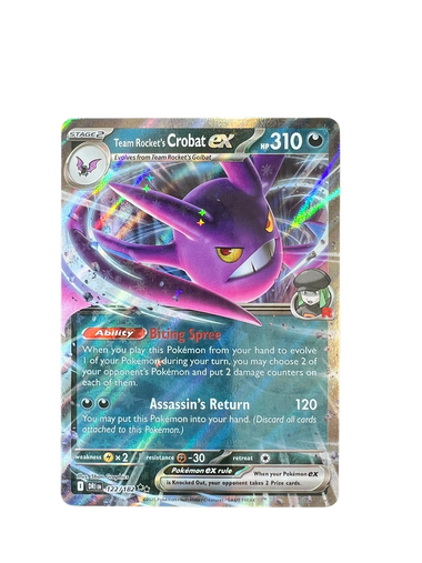 Team Rocket's Crobat eX 122/182