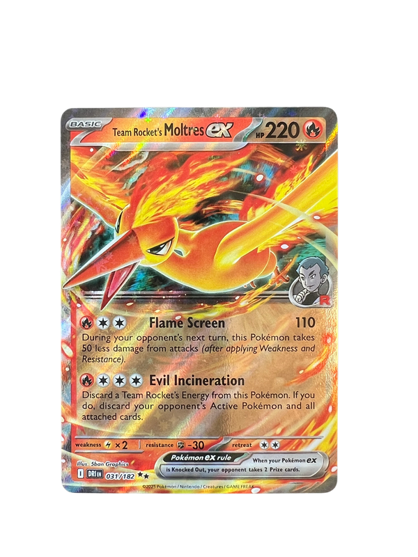 Team Rocket's Moltres eX 031/182