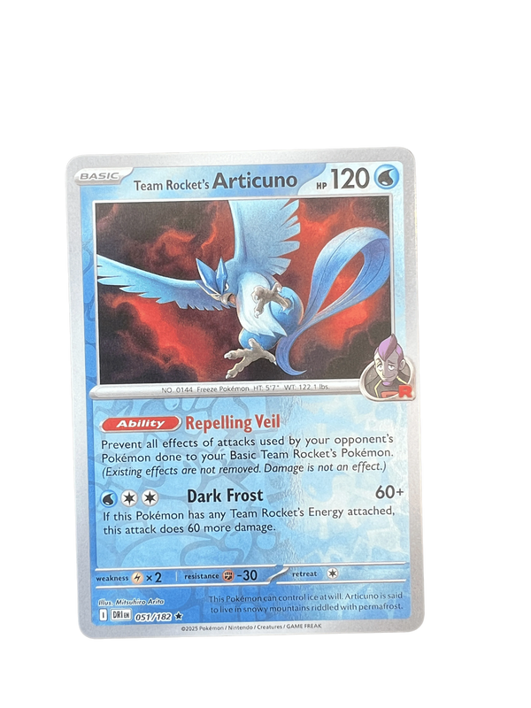 Team Rocket's Articuno 051/182 - Destined Rivals