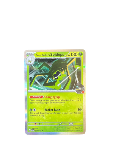 Team Rocket's Spidops 020/182 - Destined Rivals