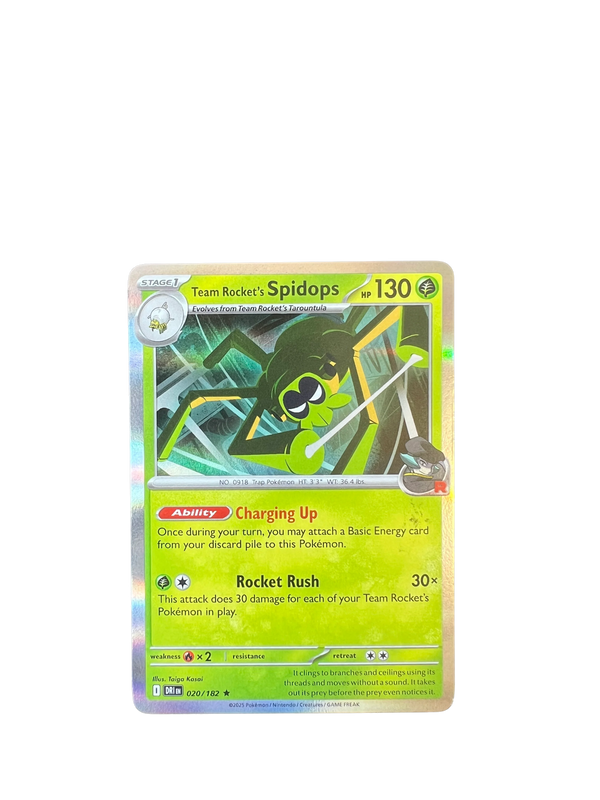 Team Rocket's Spidops 020/182 - Destined Rivals