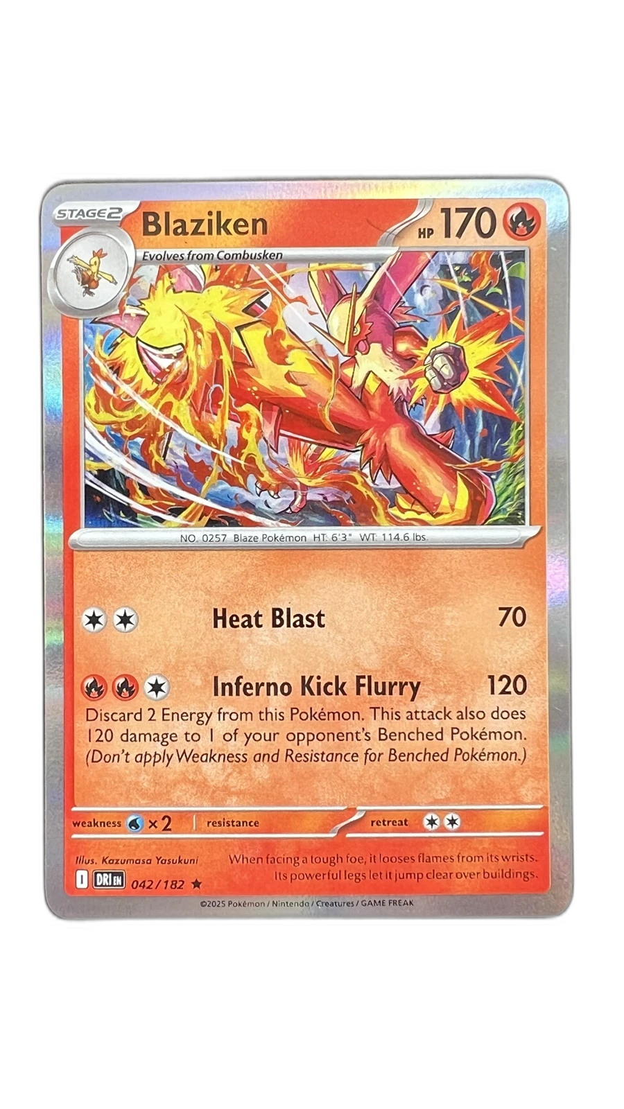 Blaziken 042/182 – Destined Rivals