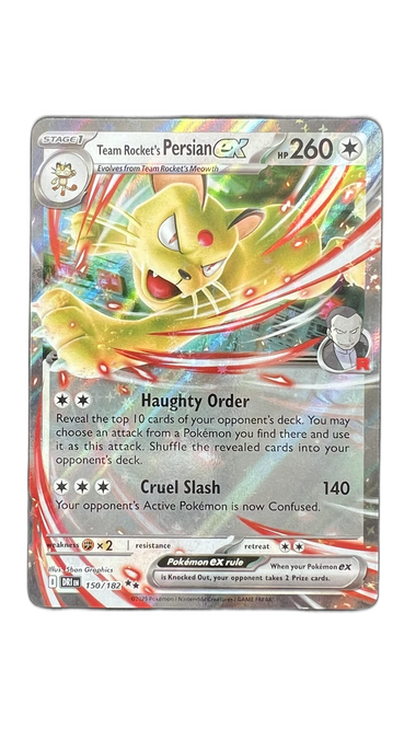 Team Rocket's Persian ex 150/182 – Destined Rivals