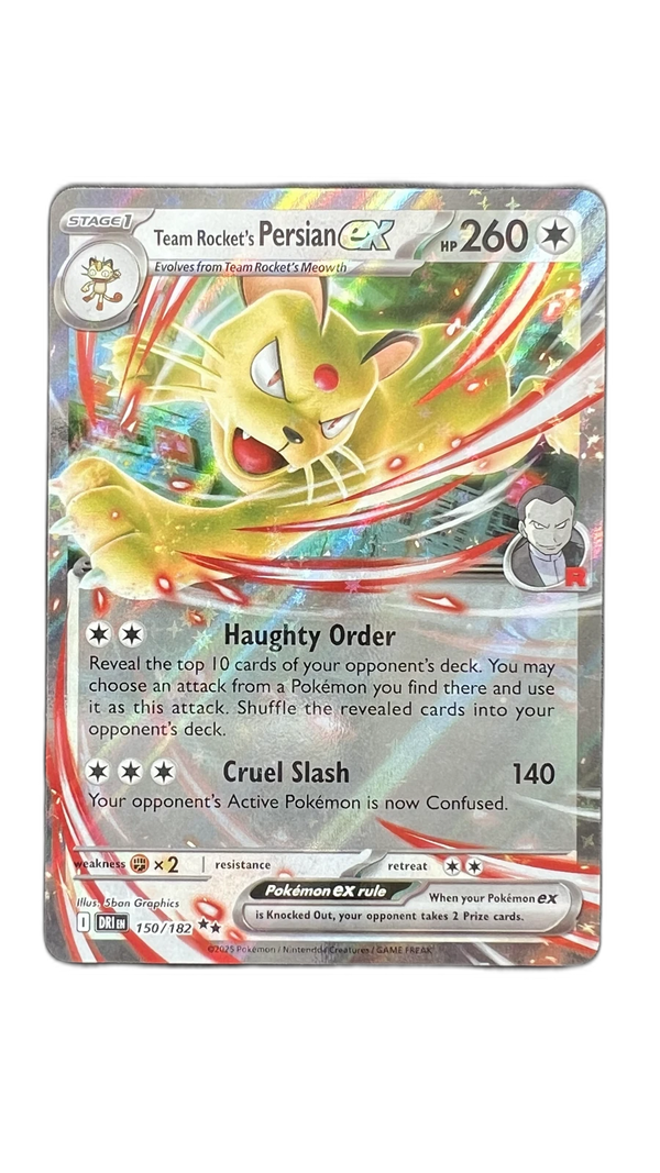 Team Rocket's Persian ex 150/182 – Destined Rivals