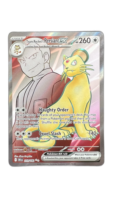 Team Rocket's Persian ex 219/182 – Destined Rivals