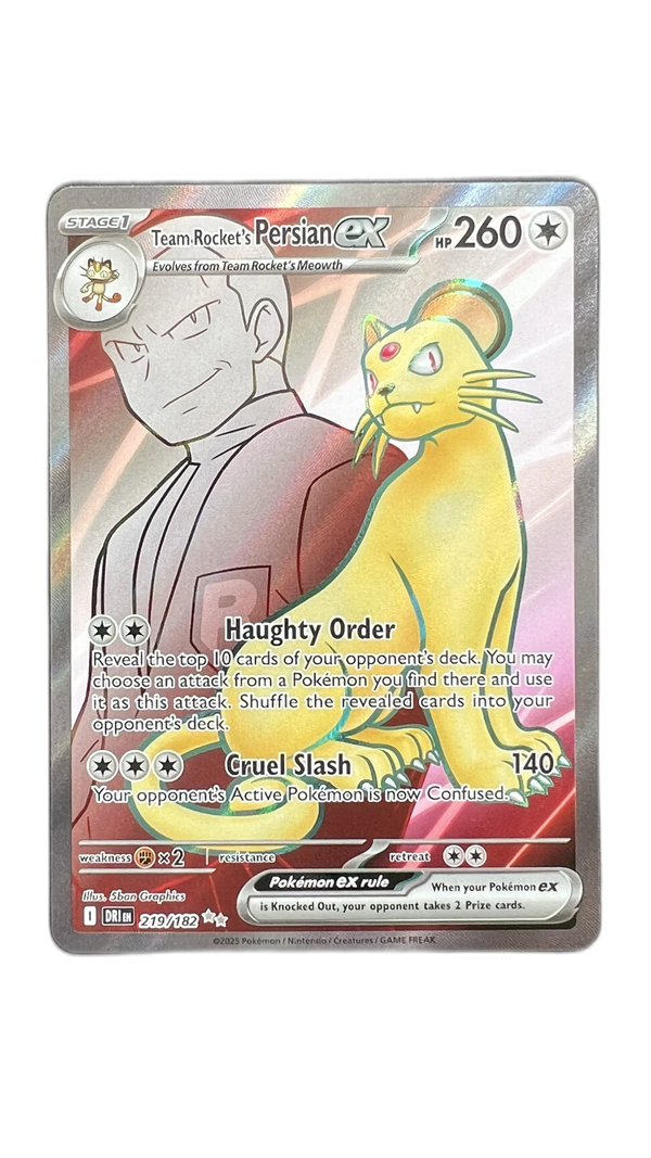Team Rocket's Persian ex 219/182 – Destined Rivals