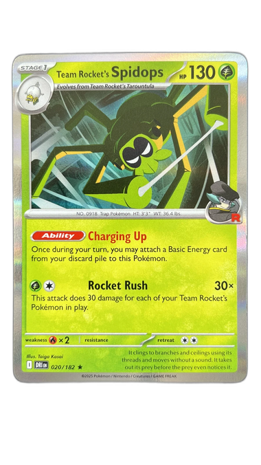 Team Rocket's Spidops 020/182 – Destined Rivals